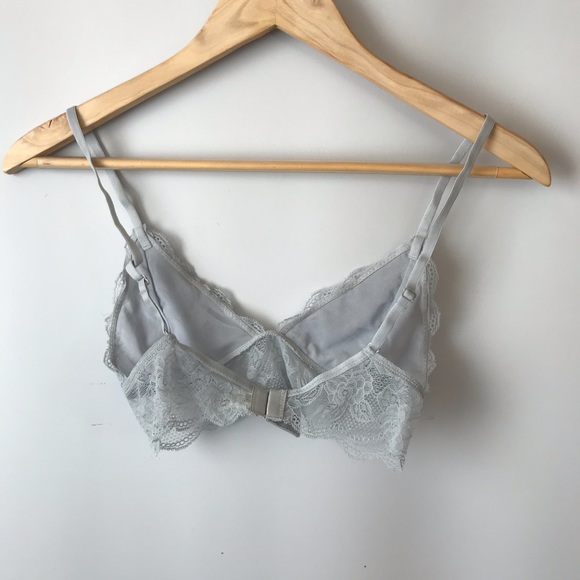 NWOT Brandy Melville Verona Teal Lace Bralette OS - Picture 3 of 7